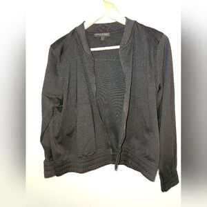 Banana Republic Women's Lightweight Bomber Jacket Black M